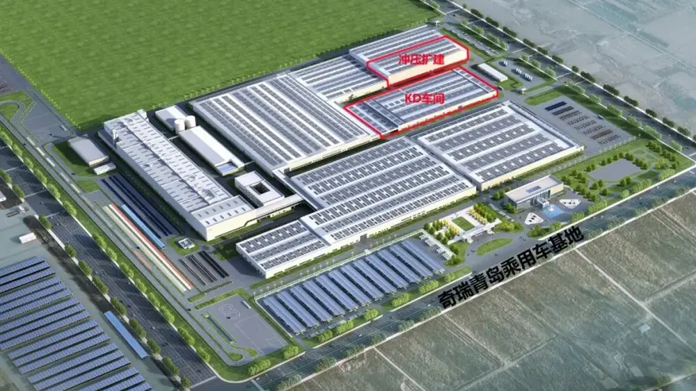 Chery KD osade tootmistsehhi ehitusprojekt talale, EIHE realiseeris Chery Automobile Qingdao baasi ehitusprojekti võitis pakkumise 
