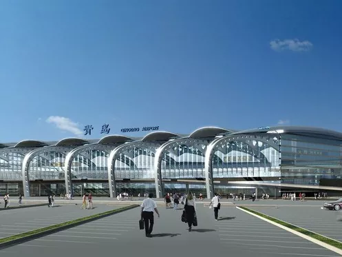 Terasraamiga lennujaama terminal